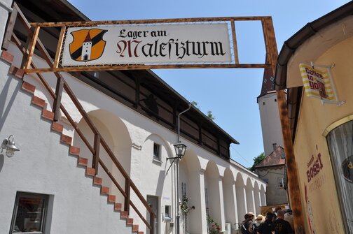 Lager am Malefizturm