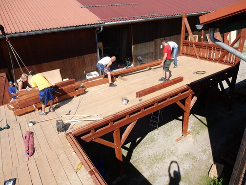 Lager am Malefizturm